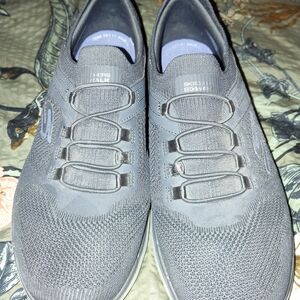 Skechers Gray Walking Shoes